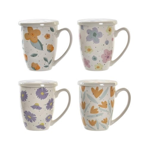 TAZA INFUSION ITEM FLORES 38CL SURTIDAS